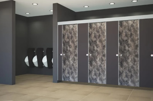 CW Floppy are tailor-made for restrooms. These cubicles have a clear floor concept which is very friendly as far as the maintenance is concerned. These cubicles can be easily installed due to their contemporary designs. Their floater concept gives them a natural yet classic touch. To enhance the exquisiteness, all doors are 12 mm or 18mm thick and their stainless steel hardware fittings make these cubicles highly durable and longlasting. These cubicles are recommended for commercial complexes, sports clubs and gyms etc.Product SpecificationsProduct Type-Toilet Cubicles Partition Board Material-Phenol Resin (HPL) Hardware Material-SS 304/316 grade Sections-Silver Anodize aluminum Color-Any Color Application-OtherGlue-Melamine Surface Finishing-Suede, Wood Grain, Matte Feature - Moisture Resistant, Fire-Resistant, Environment FriendlyTrade InformationPayment Terms -Cash Advance (CA) Delivery Time - 10 to 15 DaysAuto Gravity Hinges WC Indicator Lock Door Knob Coat HookHead / Top Rail U channel Door Stopper