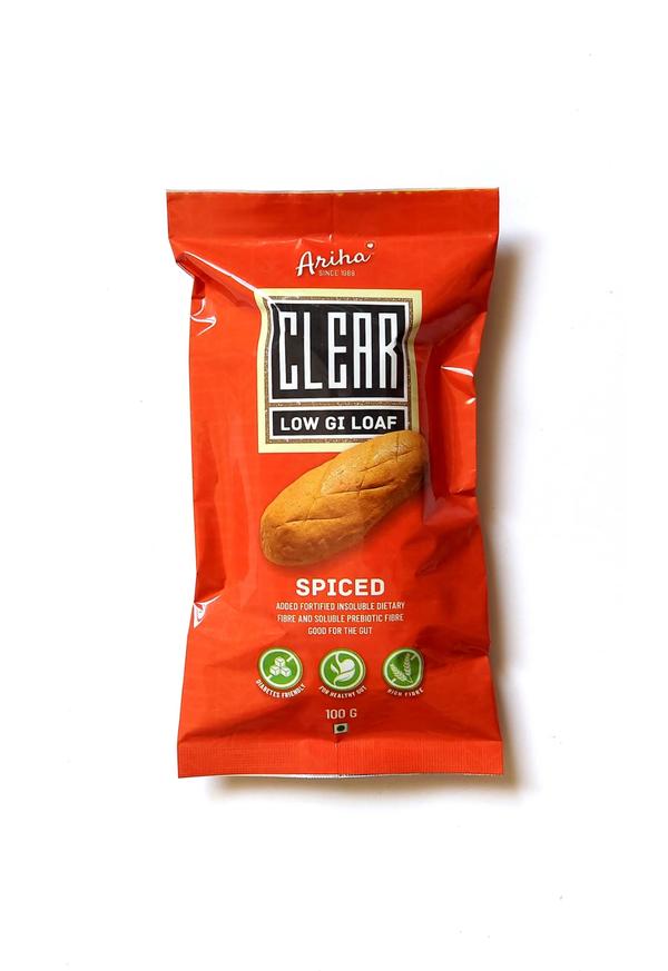 These 100g loaves give just 200 kcal and are fortified with insoluble dietary fiber and soluble prebiotic fiber. Suitable for Diabetics and Calorie conscious. Blood Glucose does not peak. There are no hunger cravings till the next meal.