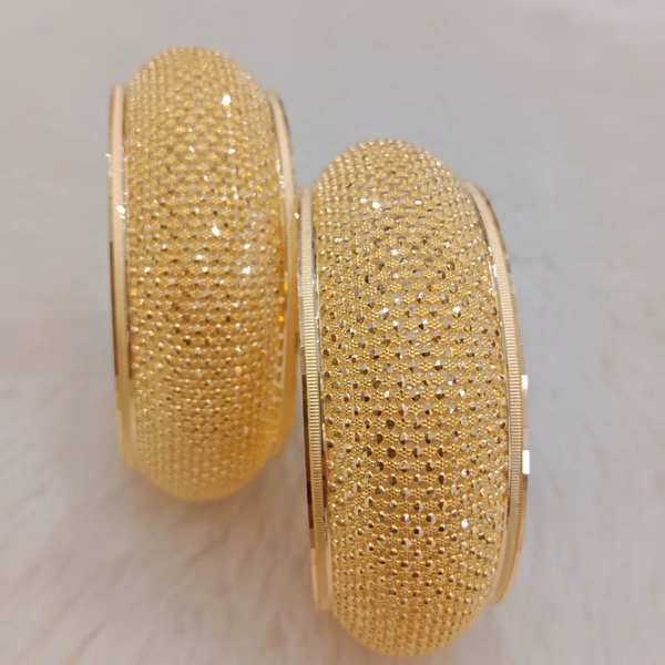 fancy broad kangan 2piece 916 wt 45gms