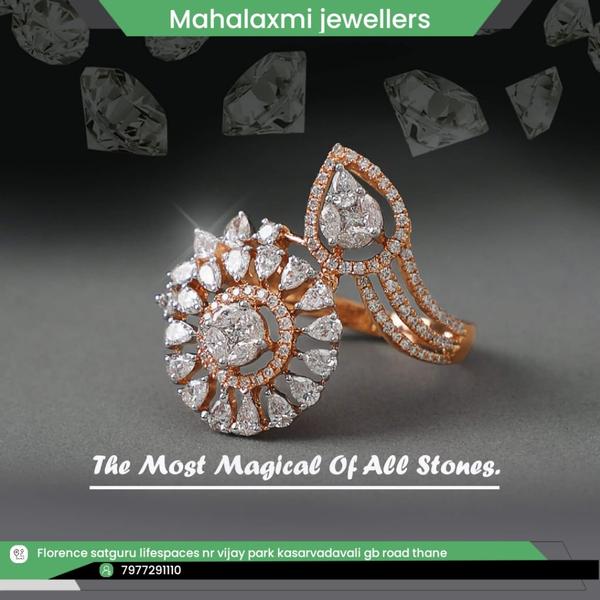 rose gold real diamond rings starting range from INR 19999 *