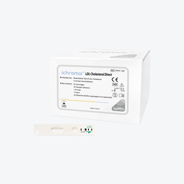 LDL-Cholesterol DirectEarly detection of cardiovascular disease risk & monitoring of cholesterol levelsLDL-cholesterol Direct testing measures the amount of LDL cholesterol in a sample of blood directly using sandwich immunodetection method. LDL cholesterol is known as a type of “bad” cholesterol because it can build up in the blood vessels such as arteries and increase the risk of stroke, heart disease, and heart attack. Accessing LDL cholesterol levels can be involved in screening of cardiovascular disease risk, monitoring to assess cardiovascular health and to see if treatment to lower LDL cholesterol has been effective.