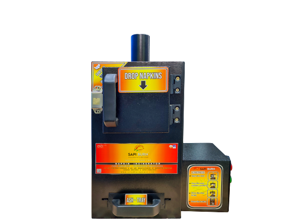 The use of a sanitary napkin incinerator is a crucial step towards ensuring proper hygiene and waste management in various settings, including schools, colleges, offices, and public facilities. These incinerators are designed to efficiently and safely dispose of used sanitary napkins, eliminating the need for manual handling and reducing the risk of cross-contamination.The operation of a sanitary napkin incinerator is straightforward and user-friendly. Once a used napkin is deposited into the designated receptacle, the incinerator automatically begins the combustion process. Advanced technology ensures that the napkin is safely incinerated at high temperatures, effectively destroying any pathogens or bacteria present.One of the key benefits of using a sanitary napkin incinerator is the elimination of foul odors typically associated with traditional disposal methods, such as bin liners or sanitary bins. By incinerating the napkins, any unpleasant odors are neutralized, maintaining a clean and odor-free environment.Moreover, sanitary napkin incinerators contribute to environmental sustainability by reducing the volume of waste sent to landfills. The incineration process significantly reduces the bulk of used napkins, minimizing the impact on landfill space and reducing the carbon footprint associated with waste transportation.Additionally, the use of sanitary napkin incinerators promotes a culture of dignity and respect towards menstruating individuals. By providing discreet and hygienic disposal options, these incinerators help alleviate the stigma and discomfort often associated with menstruation, fostering a more inclusive and supportive environment.In summary, the use of sanitary napkin incinerators offers numerous benefits, including improved hygiene, odor control, environmental sustainability, and social inclusivity. As an essential component of modern waste management practices, these incinerators play a vital role in promoting public health and well-being.