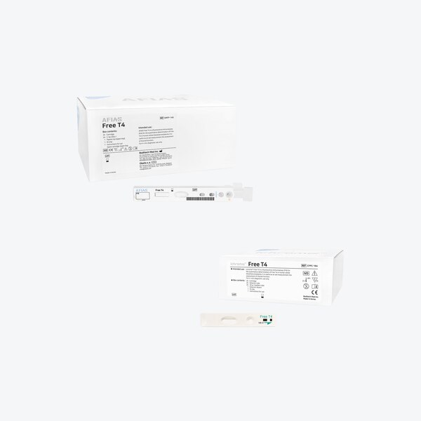 Free T4Supporting to diagnose and monitor thyroid disease and conditionsFree T4 test measures the level of the hormone thyroxine (T4) in your blood. The thyroid gland produces T4 in response to thyroid-stimulating hormone (TSH). T4 is found in the body in two forms: free T4 and bound T4. A total T4 test can measure the total amount of both free and bound T4 in the blood, while a free T4 test will only measure the amount of T4 in its free form, so it more accurately reflects how the thyroid gland is functioning.