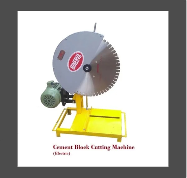 Minerva Electric Cement Block Cutting Machine