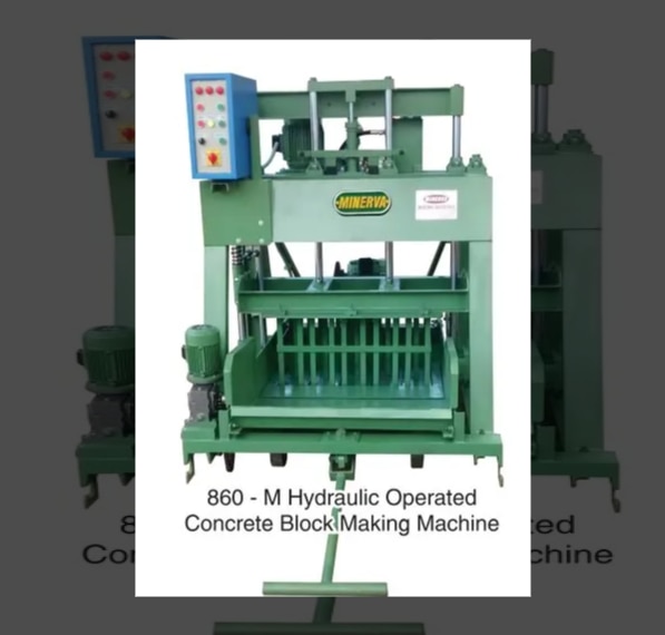 Minerva Hollow Block Making Machine