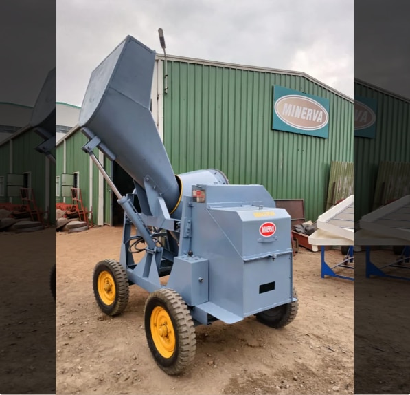 1 Bag Hydraulic Hopper Concrete Mixer Machines in Coimbotore by Minerva Industries