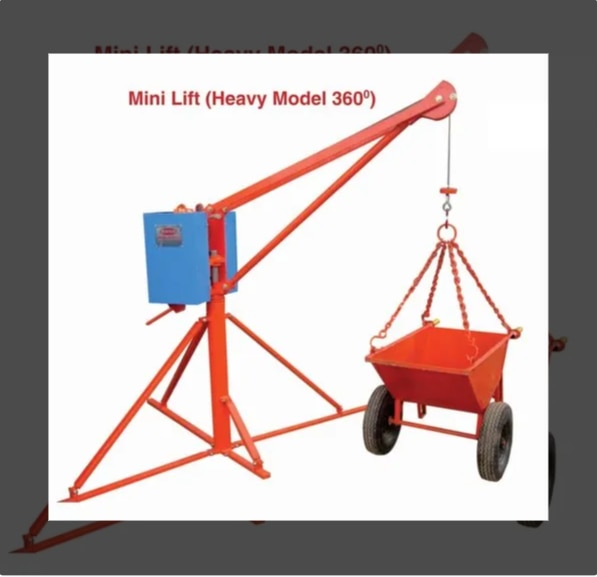 Coimbatore Minerva Concrete Hoist Heavy