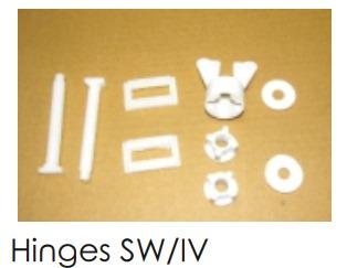 CRYSTAL Hinges SW/IV (HINDWARE)