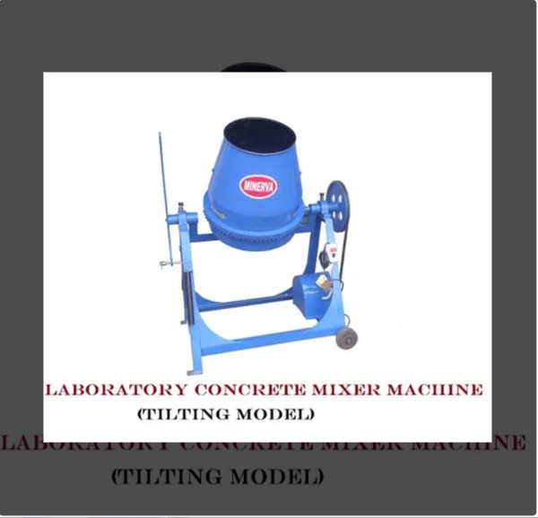 Coimbatore Laboratory Tilting Type Concrete Mixer Machine
