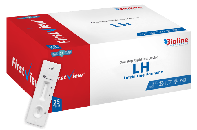 Luteinizing Hormone (LH)URINE RAPID TESTFor Qualitative Detection of Luteinizing Hormone (LH) Urine Rapid TestType : DevicePack Size : 25 T