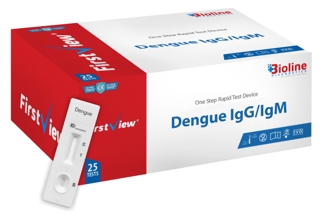 Dengue IgG, IgM & NS1WHOLE BLOOD RAPID TESTFor Qualitative Detection of Dengue IgG, IgM & NS1 Antigen Test in Human Serum Pasma Rapid TestDengue NS 1 Antigen,  Device : 25 TDengue IgG/IgM, Device : 25 TDengue Combo, Device : 10 T