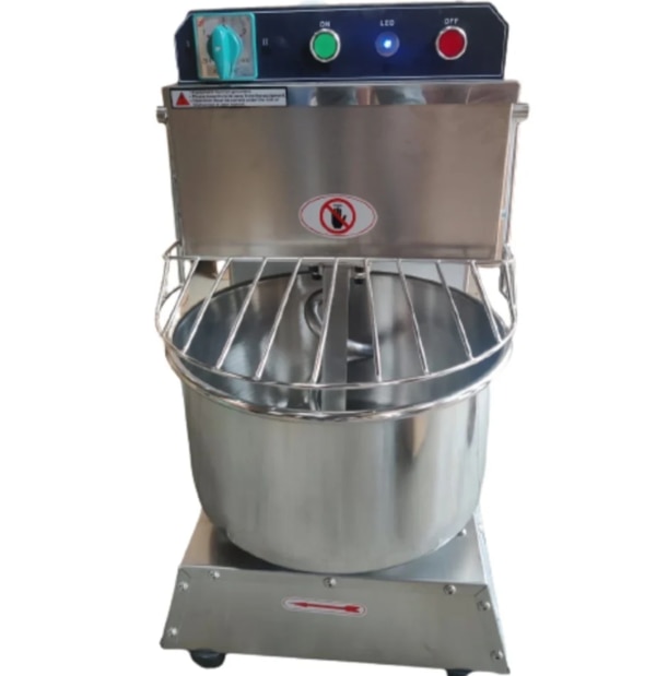 Usage/Application	    BakeryPower Source	            ElectricMixer Type	                    SingleAutomation Grade	   Semi-AutomaticBowl Volume	3                 0 LitreWarranty	                   1 YearMaterial	                          Stainless SteelBowl Type	                  Removable BowlStainless Steel Cream Spiral Mixer