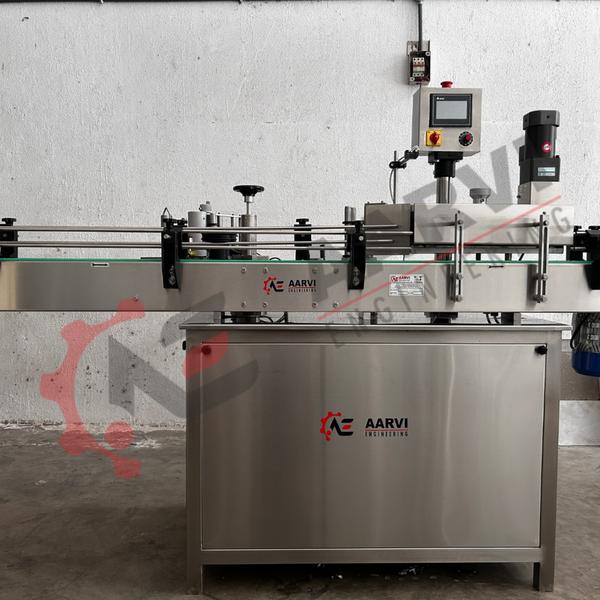 Automatic Round Bottle Sticker Labelling Machine