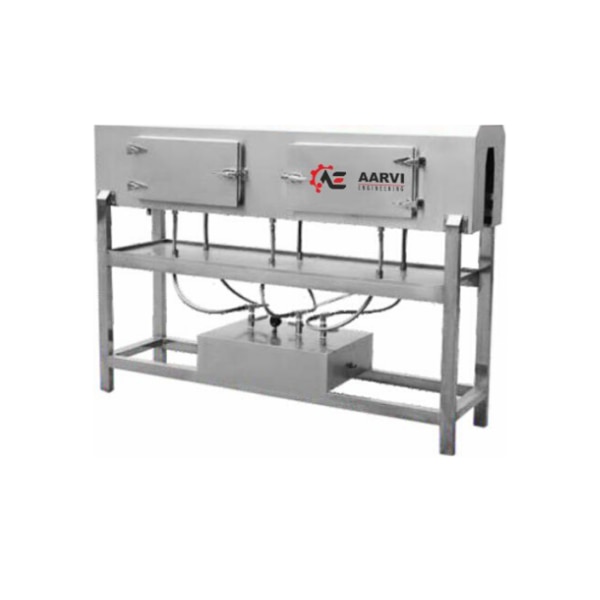 Hot air circulation shrinkage is used in label shrink tunnels to shrink both the bottle body and cap.Features:• Use a high power blowing motor and turbine to blast air; this will prevent the label from moving or changing shape.• Simple switchover for various bottle types.• The stainless steel heater has a long useful life.• The shrink temperature can be adjusted up to 300°C as needed to meet the needs of the package.• Adopt an electronic speed governor-controlled stepless conveying speed regulation.• The quality of the product within the bottle won't be impacted by the high temperature since just the bottle's cap is heated.• In order to conserve energy, the tunnel can be heated partially in accordance with particular unique product needs.• The machine can be used either independently or in conjunction with a production line.Application:1. Heat shrinkable film, such as PVC, POF, etc., is applied using a shrink tunnel.2. To shrink-wrap a variety of items, including containers like bottles, jars, and cups, among others.3. To be used in places with limited space, such as laboratories, small factories, monopoly shops, and pharmacies in the food, beverage, pharmacy, cosmetics, and pesticide industries, etc.