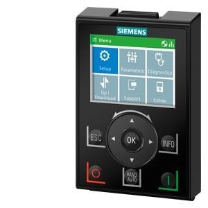 6SL32550AA004JA2: 6SL3255-0AA00-4JA2Siemens g intelligent operator panel SINAMICS G Intelligent Operator Panel IOP-2 for SINAMICS G120, G120P G110M, G110D, G120D, G120C ET 200PRO FC-2 Language settings: German, English, French Italian, Spanish Portuguese, Dutch Swedish, Russian Czech, Polish Turkish, Finnish Chinese (simplified) Environmental class during operation: Harmful chemical substances, Class 3C3 according to IEC 60721-3-3: 2002.