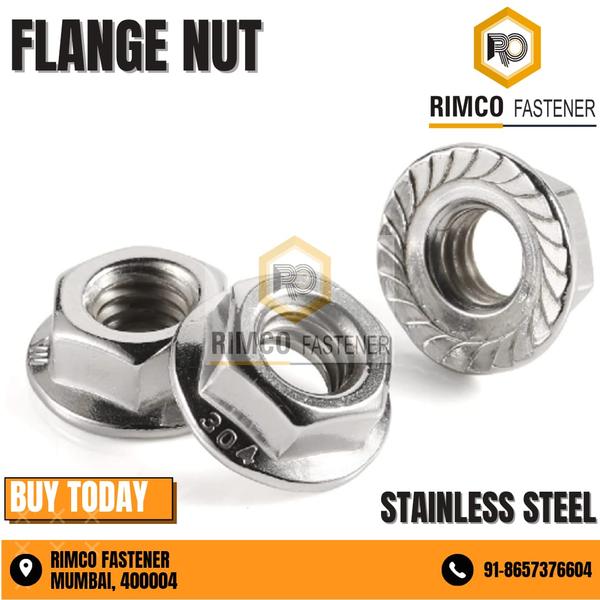 Stainless Steel 304 Flange Nuts