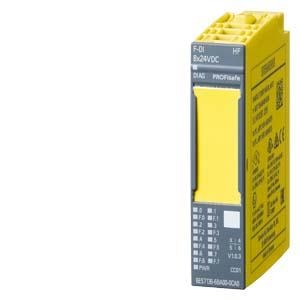 Siemens PLC Siemens f-di 8x24 v dc hfSIMATIC DP, electronic module for ET 200SP, F-DI 8x 24 V DC HF, 15 mm width, up to PLe (ISO 13849-1)/ SIL3 (IEC 61508)