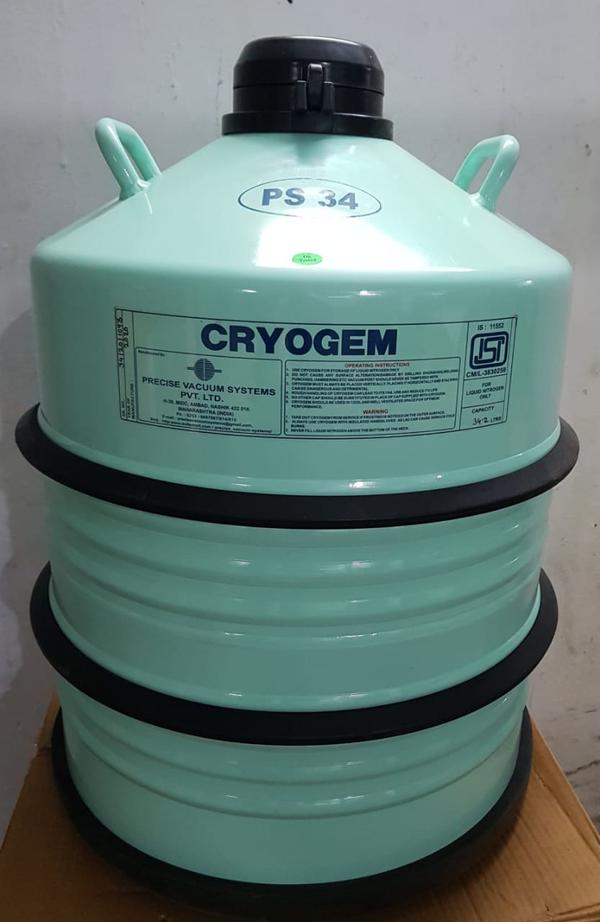 Brand cryogemCountry of Origin Made in IndiaTank Material AluminiumStorage Material AluminiumMaterial Aluminium AlloyCapacity 1-10 tonContainer Type Open Top ContainerContainer Length 2 feetUsage/Application Store Liquid NitrogenColor WhiteWe supply a broad gamut of liquid nitrogen containers used to store a variety of liquid gases such as liquid nitrogen, liquid oxygen etc. Sourced from well established vendors across the country, these are available in a variety of capacities as per client's requirements or industrial applications. They are offered at best market prices to our clients.It is a range of aluminum cryo containers, mainly used in artificial insemination programs, laboratories and small consumers of liquid nitrogen. Sturdy, efficient, lightweight and compact, the containers display amazing performance in terms of lower evaporation loss, longer holding time and adaptability to Indian road conditions. Features like double walled aluminum vessel, fiberglass neck tube and super insulation reduce heat losses to the lowest standardized levels.Containers range from a minimum capacity of one liters to a maximum of 55 liters.The technical features of Containers are:Lightweight aluminum construction ensures easy portability.Special process of super insulation provides the lowest evaporation loss.Transport containers are modified with additional supports to suit rough handling conditions, experienced in developing countries.Polyurethane paint ensures long durability.Molded caps and covers provide due protection. We supply a broad gamut of liquid nitrogen containers used to store a variety of liquid gases such as liquid nitrogen, liquid oxygen etc. Sourced from well established vendors across the country, these are available in a variety of capacities as per client's requirements or industrial applications. They are offered at best market prices to our clients.