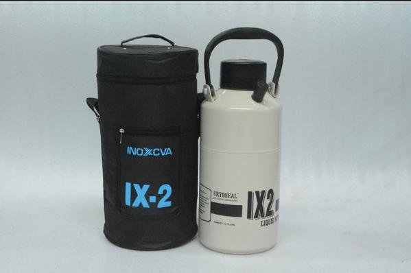 Container type DryModel Number IX-2Production Capacity 1-10 TonnUsage IndustrialCountry of Origin Made in IndiaMaterial AluminiumWe supply a broad gamut of liquid nitrogen containers used to store a variety of liquid gases such as liquid nitrogen, liquid oxygen etc. Sourced from well established vendors across the country, these are available in a variety of capacities as per client's requirements or industrial applications. They are offered at best market prices to our clients.It is a range of aluminum cryo containers, mainly used in artificial insemination programs, laboratories and small consumers of liquid nitrogen. Sturdy, efficient, lightweight and compact, the containers display amazing performance in terms of lower evaporation loss, longer holding time and adaptability to Indian road conditions. Features like double walled aluminum vessel, fiberglass neck tube and super insulation reduce heat losses to the lowest standardized levels.Containers range from a minimum capacity of one liters to a maximum of 55 liters.The technical features of Containers are:Lightweight aluminum construction ensures easy portability.Special process of super insulation provides the lowest evaporation loss.Transport containers are modified with additional supports to suit rough handling conditions, experienced in developing countries.Polyurethane paint ensures long durability.Moulded caps and covers provide due protection. We supply a broad gamut of liquid nitrogen containers used to store a variety of liquid gases such as liquid nitrogen, liquid oxygen etc. Sourced from well established vendors across the country, these are available in a variety of capacities as per client's requirements or industrial applications. They are offered at best market prices to our clients.