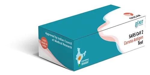 SARS CoV2 Corona Antigen TestOSCAR Corona Antigen test is a one-step rapid, qualitative, sandwich immunoassay. It is used for the detection of N antigen of corona virus inhuman nasal swab specimen.For professional use only.Pack Size: 25 Tests