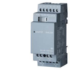 Siemens LOGO PLC Siemens dm8 230r expansion module ps/i/o 230v/230v/relay LOGO! DM8 230R expansion module, PS/I/O: 230V/230V/relay, 2 MW, 4 DI/4 DO for LOGO! 8.