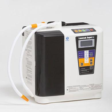 Kangen Water Machine Leveluk Super 501Kangen Water machine Super 501 is design for super heavy use, suitable for small business such as cafe, restaurant, office, clinic or if you have large family in your home. Built with 7 and 5 electrode plates, a twin hose system, a built-in tank for the electrolysis enhancer, and a water pressure regulating function making this machine very great if you need to produce much water daily.Super 501 is able to generate Kangen Water with high antioxidant potential (up to -800 mV). Not only drinking water, you can also produce 5 types of water easily with just a press of a button. A special Strong Acidic and Strong Kangen dedicated hose also availabe if you also need to produce this water in much amount daily.Key Features of Leveluk Super 501:kangen water machine super 501Equipped with 7+5 platinum-coated 99.97% pure titanium electrode plates makes the machine provides additional stable oxygen, better micro-clustering, and higher negative ORP levels. 7 plates dedicated for producing Strong Acidic and Strong Kangen and 5 plates dedicated to produce Kangen, Clean and Beauty water.Able to create 5 types of different water for your daily need such as: Kangen Water, 8.5-9.5 pH for daily drinking water.Clean Water, 7.0 pH for taking medication.Beauty Water, 6.0 pH for skincare and beauty treatment.Strong Acidic Water, 2.5 pH for cleaning and sanitizing.Strong Kangen Water, 11.5 pH for washing groceries.Equipped with Large LCD Panel. This feature will make you easily operate the machine when you press the button.Can generate up to 7 litre of water a minute for approximately 30 minutes at a time. Suitable for small industrial strength.Automatic Cleaning Feature. This machine will clean itself periodically controlled by microcomputer.Smart Filter Technology. This machine will give you notification when it's time to change filters.