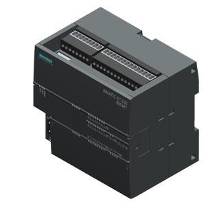Siemens PLC S7 200 smart Siemens cpu st30 dc/dc/dcSIMATIC S7-200 SMART, CPU ST30, standard CPU, DC/DC/DC, onboard I/O: 18 DI 24 V DC; 12 DQ 24 V DC; power supply: DC 20.4 - 28.8 V DC, program/data memory 30 KB web server.