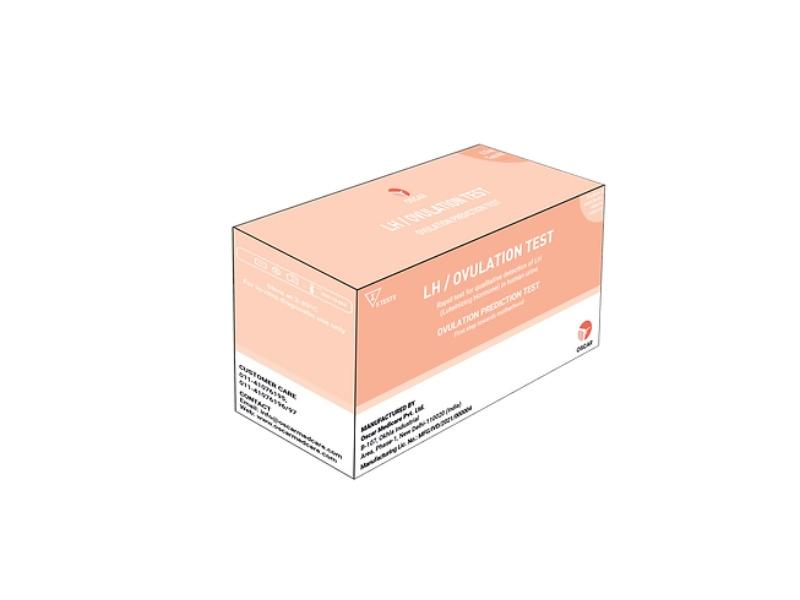 LH / Ovulation TestOSCAR LH / OVULATION Test is a rapid test based upon sandwich immunoassay for qualitative detection of luteinizing hormone (LH) in human urine as an aid for the early detection of ovulation.For professional use only.Sensitivity: 10 mIU LH / mlSpecificity: 99.5%