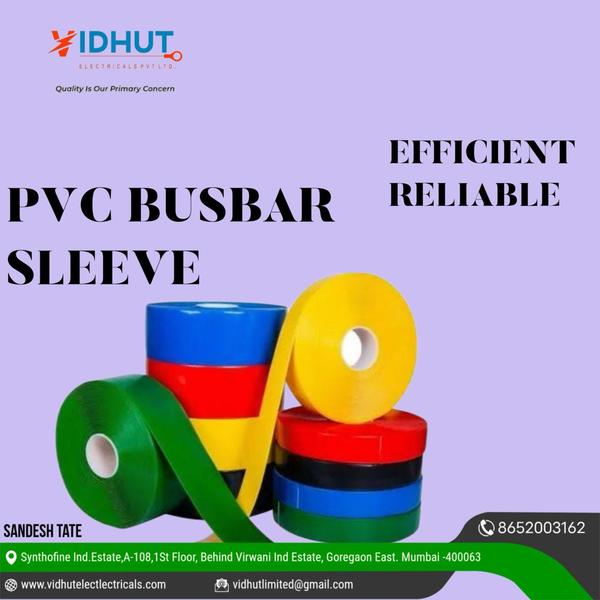 PVC Busbar Heatshrink Sleeve it could refer to a specific type of heat shrink sleeve designed for insulating and protecting PVC busbars in electrical systems. This sleeve would be applied over the PVC busbar and then heated to shrink and conform tightly around it, providing insulation and protection against various environmental factors.