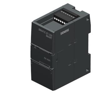 Siemens PLC S7 200 Siemens analog output sm aq04SIMATIC S7-200 SMART, Analog output SM AQ04, 4 AO, +/-10 V, 11 bit resolution, or 4-20 mA, 11 bit resolution.