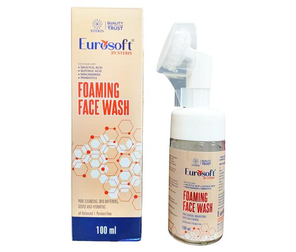 EUROSOFT FOAMING FACE WASH 