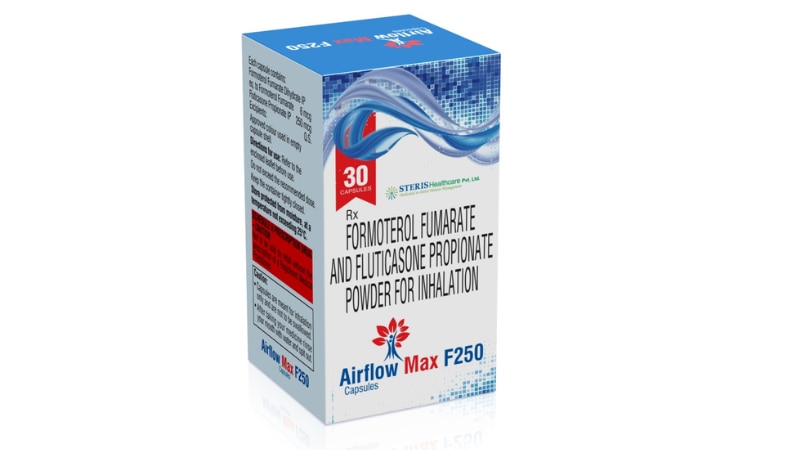 R/C AIRFLOW MAX F250 Formoterol (6mcg), Fluticasone (250mcg)
