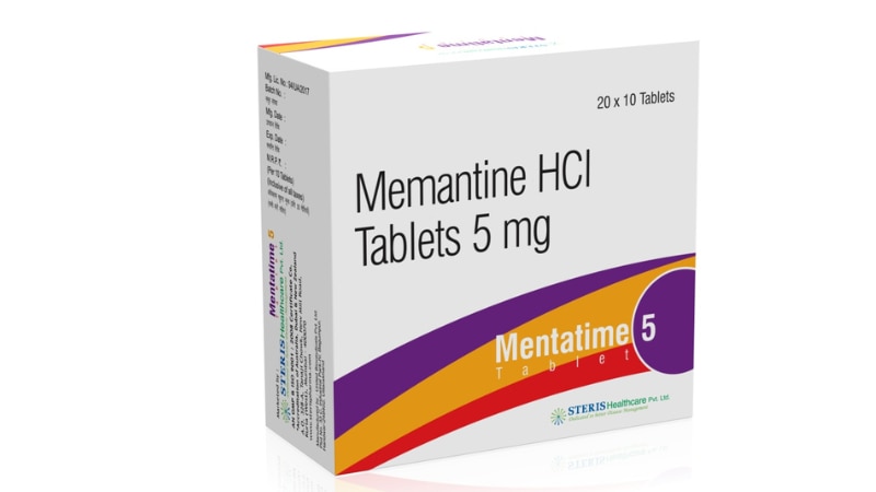 MENTATIME 5 Mementine (5mg)Description: Mentatime 5 contains Memantine, a medication used to treat Alzheimer's disease. Memantine works by regulating the activity of certain natural substances in the brain involved in memory and learning processes. It helps improve cognitive function and may slow down the progression of Alzheimer's disease. Mentatime 5 is available in 5mg tablets and should be taken as directed by your healthcare provider. Common side effects may include dizziness, headache, and constipation. It is important to follow your doctor's instructions and report any unusual symptoms while taking Mentatime 5.