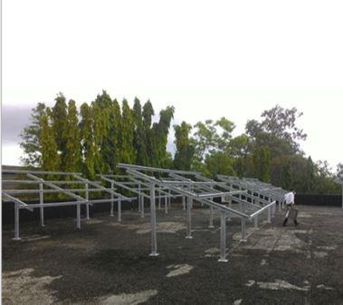 Solar panels are made up of various components that work together to convert sunlight into electrical energy. Its structure is one of the main components. Aluminium is a lightweight, durable material utilized for making its frame. Designing a structure is also the first step of the solar panel project. The size of solar structure is based on the size and weight of the panels, the location of the installation, and the local weather conditions. The design should ensure that the panels are securely attached to the structure and can withstand wind and other environmental factors.