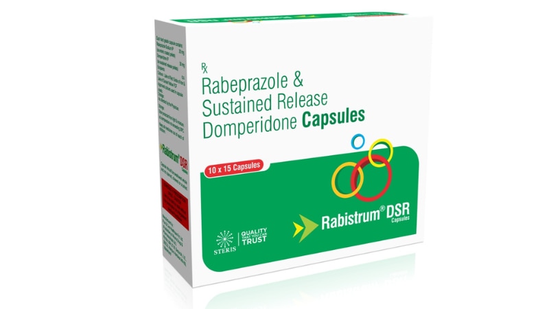 RABISTRUM DSR 20Rabeprazole (20mg),Domperidone (30mgSR)