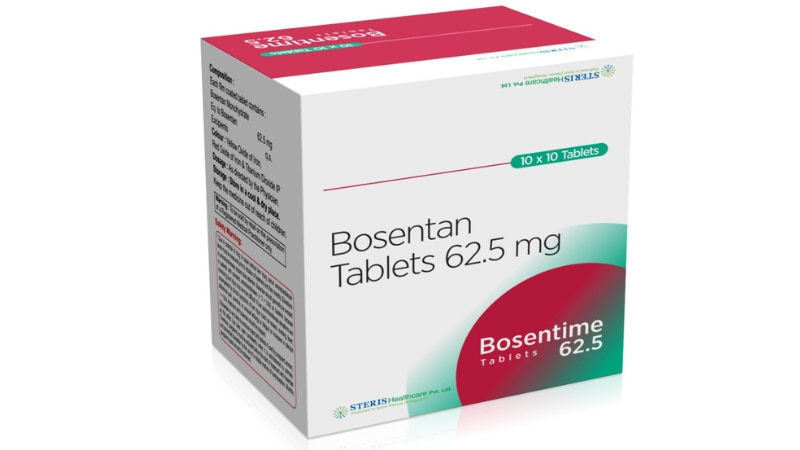 BOSENTIME 62.5 Bosentan (62.5mg)Bosentime 62.5 is a medication containing 62.5mg of Bosentan, a potent endothelin receptor antagonist used in the management of pulmonary arterial hypertension (PAH). This medication is prescribed to improve exercise ability and delay disease progression in patients with PAH, a condition characterized by high blood pressure in the arteries of the lungs.