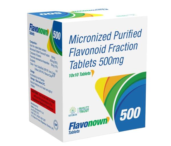 FLAVONOWN 500Micronized purified Flavonoid Fraction 500 mg