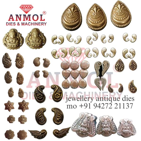 jewellery antique dies catting emboss diesAntique Jewelry DiasA cow made with new technologyWe will make it as per your size designAll India SupplierAnd the prize is decided on the design and size#JewelleryAntiqueDies#anmoldiesandmachinery #Jewellerydies#jewellerymachines #jewelleryalldies#anmolrajkotJewellery Making Machine    *manufacturer, supplier , trader , retailer , wholesaler : gujrat Mumbai , punjab , gurgao , haryana , tamil , bangolar ,pan india* .Chakupara Machine   *manufacturer, supplier , trader , retailer , wholesaler : gujrat Mumbai , punjab , gurgao , haryana , tamil , bangolar ,pan india* .Bangle Ring Turning Machine   *manufacturer, supplier , trader , retailer , wholesaler : gujrat Mumbai , punjab , gurgao , haryana , tamil , bangolar ,pan india* .Bangle Turning Machine   *manufacturer, supplier , trader , retailer , wholesaler : gujrat Mumbai , punjab , gurgao , haryana , tamil , bangolar ,pan india* .Bangle & Ring Growing Machine    *manufacturer, supplier , trader , retailer , wholesaler : gujrat Mumbai , punjab , gurgao , haryana , tamil , bangolar ,pan india* ....moreJewellery Making Die   *manufacturer, supplier , trader , retailer , wholesaler : gujrat Mumbai , punjab , gurgao , haryana , tamil , bangolar ,pan india* .Anmol Coin Casting Dies   *manufacturer, supplier , trader , retailer , wholesaler : gujrat Mumbai , punjab , gurgao , haryana , tamil , bangolar ,pan india* .U V bali Gold Earing Die    *manufacturer, supplier , trader , retailer , wholesaler : gujrat Mumbai , punjab , gurgao , haryana , tamil , bangolar ,pan india* .Spring Die ball dies    *manufacturer, supplier , trader , retailer , wholesaler : gujrat Mumbai , punjab , gurgao , haryana , tamil , bangolar ,pan india* .Jewellery Embossing & Cutting Die - Anmol Dies And Machinery   *manufacturer, supplier , trader , retailer , wholesaler : gujrat Mumbai , punjab , gurgao , haryana , tamil , bangolar ,pan india* ....moreJewellery Making Tool   *manufacturer, supplier , trader , retailer , wholesaler : gujrat Mumbai , punjab , gurgao , haryana , tamil , bangolar ,pan india* .Diamond Cutting Tool   *manufacturer, supplier , trader , retailer , wholesaler : gujrat Mumbai , punjab , gurgao , haryana , tamil , bangolar ,pan india* .Double Head Rolling Mill    *manufacturer, supplier , trader , retailer , wholesaler : gujrat Mumbai , punjab , gurgao , haryana , tamil , bangolar ,pan india* .Diamond Dull Pen   *manufacturer, supplier , trader , retailer , wholesaler : gujrat Mumbai , punjab , gurgao , haryana , tamil , bangolar ,pan india* .Adjustable Ingot Mould    *manufacturer, supplier , trader , retailer , wholesaler : gujrat Mumbai , punjab , gurgao , haryana , tamil , bangolar ,pan india* ....moreGold Smith Jewellery Making Machine    *manufacturer, supplier , trader , retailer , wholesaler : gujrat Mumbai , punjab , gurgao , haryana , tamil , bangolar ,pan india* .Tube Forming Machine   *manufacturer, supplier , trader , retailer , wholesaler : gujrat Mumbai , punjab , gurgao , haryana , tamil , bangolar ,pan india* .Bangle Grooving Machine    *manufacturer, supplier , trader , retailer , wholesaler : gujrat Mumbai , punjab , gurgao , haryana , tamil , bangolar ,pan india* .Faceting machine Combine Machine with Attachment   *manufacturer, supplier , trader , retailer , wholesaler : gujrat Mumbai , punjab , gurgao , haryana , tamil , bangolar ,pan india* .Ring Expanding Machine   *manufacturer, supplier , trader , retailer , wholesaler : gujrat Mumbai , punjab , gurgao , haryana , tamil , bangolar ,pan india* ....moreRoll Press    *manufacturer, supplier , trader , retailer , wholesaler : gujrat Mumbai , punjab , gurgao , haryana , tamil , bangolar ,pan india* .Double Head Roll Press Machine   *manufacturer, supplier , trader , retailer , wholesaler : gujrat Mumbai , punjab , gurgao , haryana , tamil , bangolar ,pan india* .Roll Press Machine   *manufacturer, supplier , trader , retailer , wholesaler : gujrat Mumbai , punjab , gurgao , haryana , tamil , bangolar ,pan india* .Roll Press Machine   *manufacturer, supplier , trader , retailer , wholesaler : gujrat Mumbai , punjab , gurgao , haryana , tamil , bangolar ,pan india* .Roll Press Machine   *manufacturer, supplier , trader , retailer , wholesaler : gujrat Mumbai , punjab , gurgao , haryana , tamil , bangolar ,pan india* ....moreHydraulic Press   *manufacturer, supplier , trader , retailer , wholesaler : gujrat Mumbai , punjab , gurgao , haryana , tamil , bangolar ,pan india* .Stainless Steel Electric Strip Cutter Machine   *manufacturer, supplier , trader , retailer , wholesaler : gujrat Mumbai , punjab , gurgao , haryana , tamil , bangolar ,pan india* .High Speed Jewellery Die Cutting Press Machine, Automation   *manufacturer, supplier , trader , retailer , wholesaler : gujrat Mumbai , punjab , gurgao , haryana , tamil , bangolar ,pan india* .Jewellery Hydraulic Press Hydraulic Press Hydraulic Coining Press   *manufacturer, supplier , trader , retailer , wholesaler : gujrat Mumbai , punjab , gurgao , haryana , tamil , bangolar ,pan india* .Electric Gold And Silver Laser Marking Machine   *manufacturer, supplier , trader , retailer , wholesaler : gujrat Mumbai , punjab , gurgao , haryana , tamil , bangolar ,pan india* ....moreSecurity Safe   *manufacturer, supplier , trader , retailer , wholesaler : gujrat Mumbai , punjab , gurgao , haryana , tamil , bangolar ,pan india* .Anmol Mild Steel Security Safe   *manufacturer, supplier , trader , retailer , wholesaler : gujrat Mumbai , punjab , gurgao , haryana , tamil , bangolar ,pan india* .Anmol Safe Deposit Locker   *manufacturer, supplier , trader , retailer , wholesaler : gujrat Mumbai , punjab , gurgao , haryana , tamil , bangolar ,pan india* .Anmol Mild Steel Digital Jewellery Safe   *manufacturer, supplier , trader , retailer , wholesaler : gujrat Mumbai , punjab , gurgao , haryana , tamil , bangolar ,pan india* .Anmol Jewellery Locker   *manufacturer, supplier , trader , retailer , wholesaler : gujrat Mumbai , punjab , gurgao , haryana , tamil , bangolar ,pan india* .