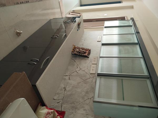 Kitchen Aluminum Glass Profile Shutters in Coimbatore.