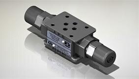 Throttle / Check Valve (Modular)  - TCM 06Double throttle cum check, non pressure compensated, modular construction. Can be used as Metering-in or Metering-out device.