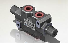 Throttle / Check Valve (Modular)  -  2TCL10 -- (New Product)Double throttle cum check, 2TCL10 are meant for controlling flow in one direction in circuit by simple throttling of flow. Reverse flow is free and is independent of throttle condition in opposite direction in same path.