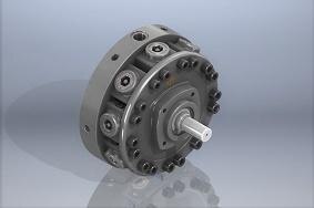 Radial Piston Pump - 11RRadial piston arrangement, with 5 or 7 pumping elements. Oil immersed face mounting. Valve controlled. Fixed delivery. Bi-directional rotation of shaft. With extension shaft for through drive. Available with extension bracket assembly for coupling a low pressure pump having standard flange. (Please see datasheet for additional details).