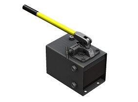 Feed and Power Hand Pumps (with small tank) -  HP5012-ST & HP5016-STAutomatic change-over from high discharge at low pressure to low discharge at high pressure. Renewable internal parts by replacement. Collapsible Hand lever for compact size and short hand movement. (Please see datasheet for additional details).