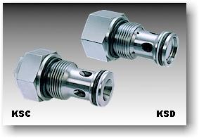 Check Valve, SCREW-IN CARTRIDGE - KSC / KSD