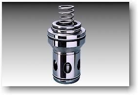 Two Port Slip-In Cartridges  ISO 7368  -  CV 50 to 100Slip in cartridge valves are two port valves that can be inserted into compact manifold control blocks, having cavities that are machined as per ISO 7368. The function of the cartridge valve depends on the type of control cover used. With the help of suitable control cover the cartridge valve can assume pressure, directional, throttling or combination of these function.Cartridge valves are available in two area ratios and four cracking pressures. Depending upon the function required, cartridge valve having Suitable area ratio must be used.The control covers will have to be ordered separately.