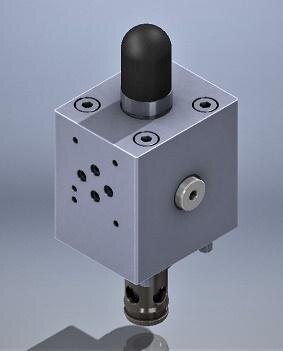COVER WITH STROKE LIMITER AND DIRECTIONAL CONTROL VALVE Model : CVC*TS*