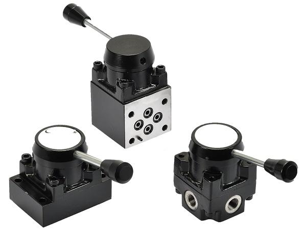 Rotary Directional Control Valve - 4RDL02A lever operated rotary type directional control valve is generally used for high pressure applications at low flow. These valves are used where leak-free closure is required.