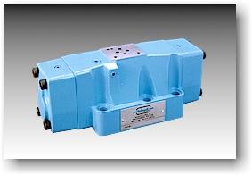 Solenoid Pilot Operated Directional Control Valve - DEP 20  -- (Discontinued)Available as spring centered, spring offset Valve mounting interface conforms to International and National standards. Minimum pilot pressure is 5 bar.