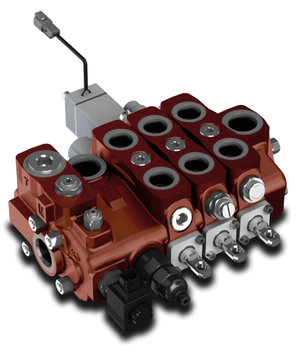 SDS180 - DLS180-Robust, versatile and flexible sectional valveThe SDS180 valve is the ideal partner for large Backhoe Loaders, Agricultural loaders, Forest Cranes, as well as City Trash Compactors. DLS180 is the Load-Sensing version.- Type