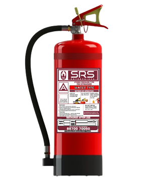WATER FIRE EXTINGUISHER IN COIMBATOREWater fire extinguisher is used to put off A class fire which includessolid material like paper, wood, cloth and rubber etc. Avoid using this fireextinguisher on electrical fire. Available from:6L.tr and 9L.trKey FeaturesCO2 gas cartridges confirmed to IS 4947.Manufactured of durable high quality materials.Easy as well more economical to maintain, service and rechargeable.Tough Exterior and interior Coating with Pure Polyester (PP) powder.EPDM hose.Plastic bottom cases.Bar coded labels.High quality corrosion resistant and impact resistant Pure Polyester (PP) powder coating externally.Large loop Stainless steel Pull pin.